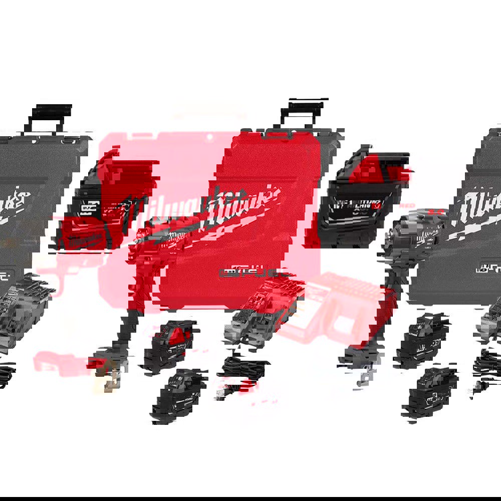 Cordless Impact Wrenches & Ratchets; Voltage: 18.00 ; Handle Type: Straight ; Speed (RPM): 0-2575 ; Torque (Ft/Lb): 600 ; Brushless Motor: Yes ; Battery Chemistry: Lithium-ion